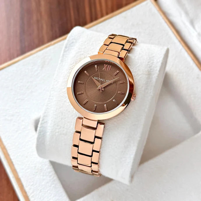 Women’s Premium Analogue Watch with Rose Gold Finish