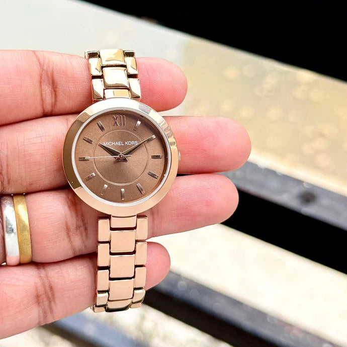 Women’s Premium Analogue Watch with Rose Gold Finish