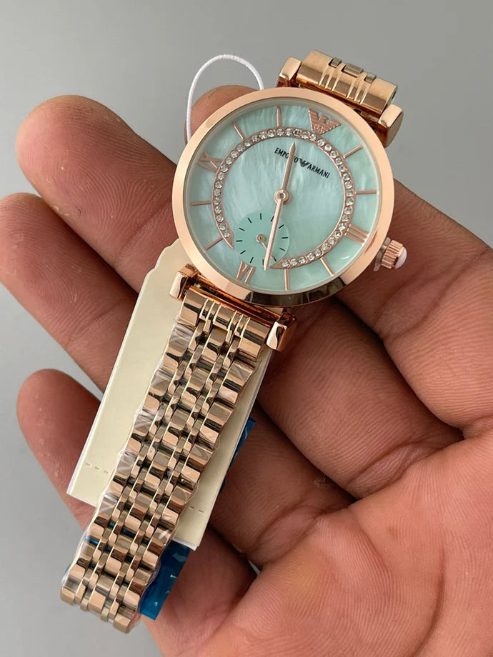 Women’s Premium Analogue Watch with T-Bar Strap