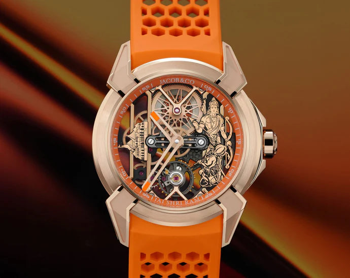 Men’s Premium Analogue Watch with Rose Gold Finish